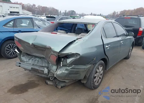 2004 Lexus Es 330 z USA, uszkodzony, nr VIN JTHBA30G745020094